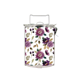 BDARI Tiffin Carrier - Dark Purple Flower (Nationwide Delivery)