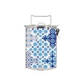 BDARI Tiffin Carrier - Cobalt Blue Arabic  (Nationwide Delivery)