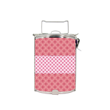 BDARI Tiffin Carrier - Pink White Batik (Nationwide Delivery)