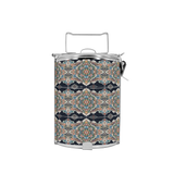 BDARI Tiffin Carrier - Dark Reminiscent Mandala (Nationwide Delivery)