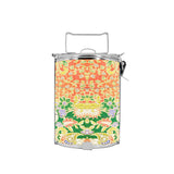 BDARI Tiffin Carrier - Orange Green Batik (Nationwide Delivery)