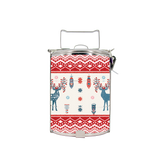 BDARI Tiffin Carrier - Scandinavian Christmas Folk (Nationwide Delivery)