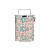 BDARI Tiffin Carrier - Pastel Pink Raya  (Nationwide Delivery)