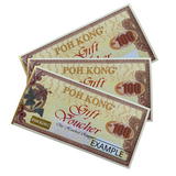 Poh Kong RM100 Gift Voucher