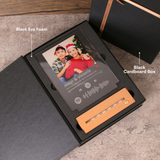 Personalised Wireless Spotify Maple Wooden LED Night Lamp - Father's Day Flowers & Gifts 2026