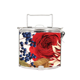 BDARI Tiffin Carrier - Peony (Nationwide Delivery)
