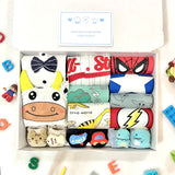 Gift Box E | 100 days Full Moon Newborn Baby Boy (Nationwide Delivery)