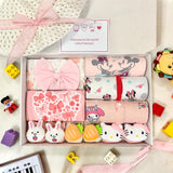 Baby Girl Gift Box D | 100 Days/Full Moon/Newborn Baby Gift Set (Nationwide Delivery)