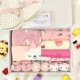 Baby Girl Gift Box E | 100 Days/Full Moon/Newborn Baby Gift Set (Klang Valley Delivery)