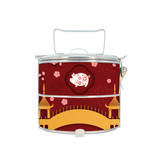 BDARI Tiffin Carrier - Zodiac Garden - Pig (Nationwide Delivery)