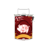 BDARI Tiffin Carrier - Zodiac Garden - Pig (Nationwide Delivery)