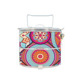 BDARI Tiffin Carrier - Pink Circle (Nationwide Delivery)