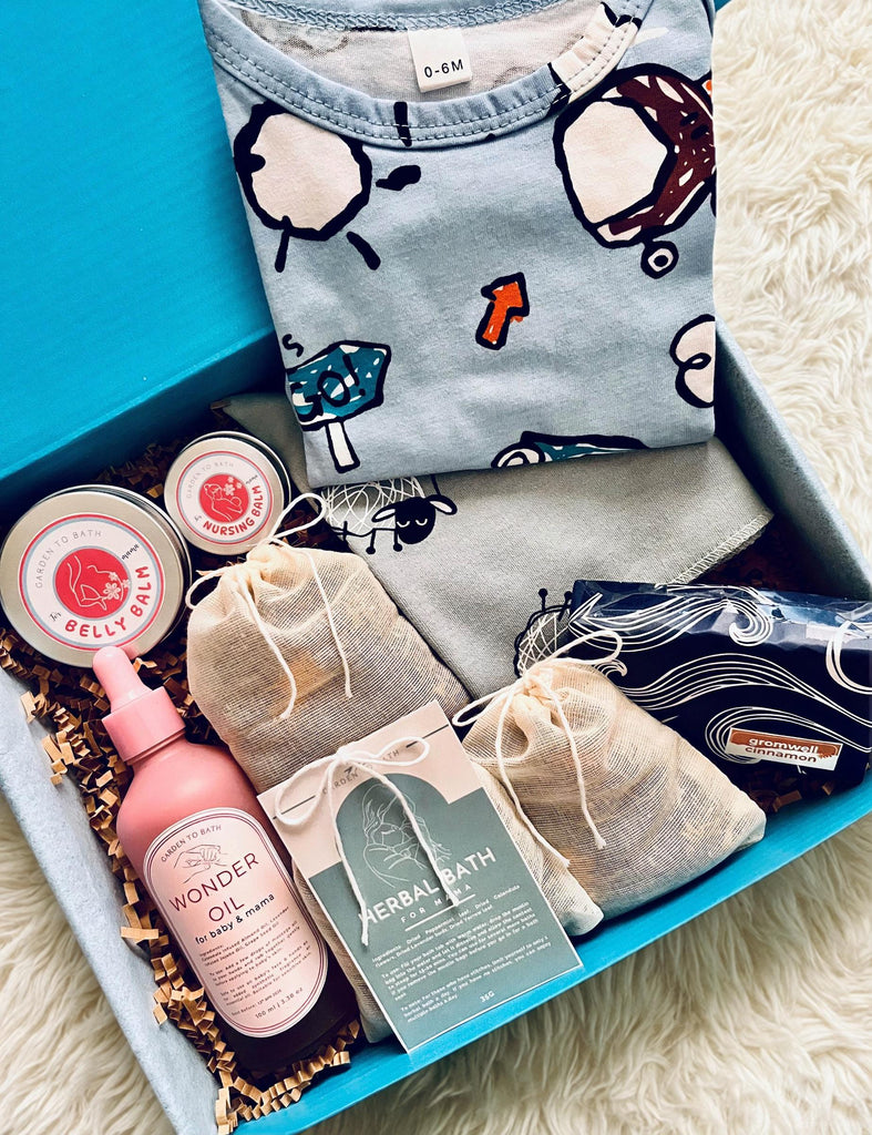 [Corporate Gift] Post Natal (Romper) Gift Set for Mommy & Baby (Nationwide Delivery)