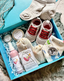 Post Natal Grey Gift Set for Mommy & Baby Boy (Klang Valley Delivery Only)