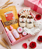 Post Natal (Shoe) + Wonder Oil Gift Set for Mommy & Baby Boy/Girl | (Nationwide Delivery)