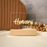 Personalised LED Acrylic Night Light With Name Engraving - Valentine's Day Flowers & Gifts 2026