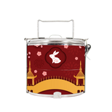 BDARI Tiffin Carrier - Zodiac Garden - Rabbit (Nationwide Delivery)