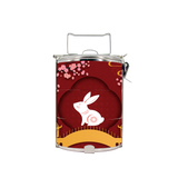 BDARI Tiffin Carrier - Zodiac Garden - Rabbit (Nationwide Delivery)