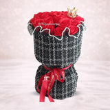 Nour Red Roses Flower Soap Bouquet (Klang Valley Delivery)
