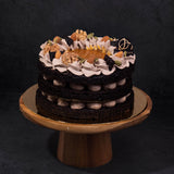 Salted Caramel Vegan Naked Cake (Klang Valley Delivery Only)