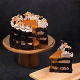 Salted Caramel Vegan Naked Cake (Klang Valley Delivery Only)
