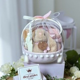 Angeliz Mini Cart Grooming Bunny Set 9 Pcs- Pink ( Klang Valley Delivery)