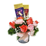 Romancing Godiva – Chocolates with Roses Gift