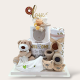 Angeliz Little Bear Blanket & Comforter Set 11pcs-Neutral (Nationwide Delivery)