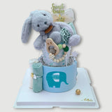 Angeliz My Little Star Kiwi Cakebox Hamper Set 12 Pcs- Neutral (Klang Valley Delivery)