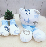 Angeliz Mini Cart Grooming Bunny Set 9 Pcs- Blue ( Nationwide Delivery)