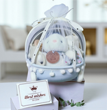 Angeliz Mini Cart Grooming Bunny Set 9 Pcs- Blue ( Klang Valley Delivery)