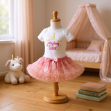 Angeliz Baby LED First Tutu Party Premium Cakebox Hamper Set 9 Pcs (Klang Valley Delivery)