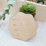 Angeliz Knitted Brown Wooden Box 10pcs Set-Neutral ( Klang Valley Delivery)