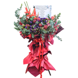 Grand Bloom Congratulatory Flower Stand (Klang Valley Delivery Only)