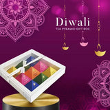 Diwali : Tea Pyramid Gift Box | Deepavali
