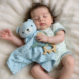 Angeliz Little Bear Snuggle Box Blue 8 pcs ( Klang Valley Delivery Only)