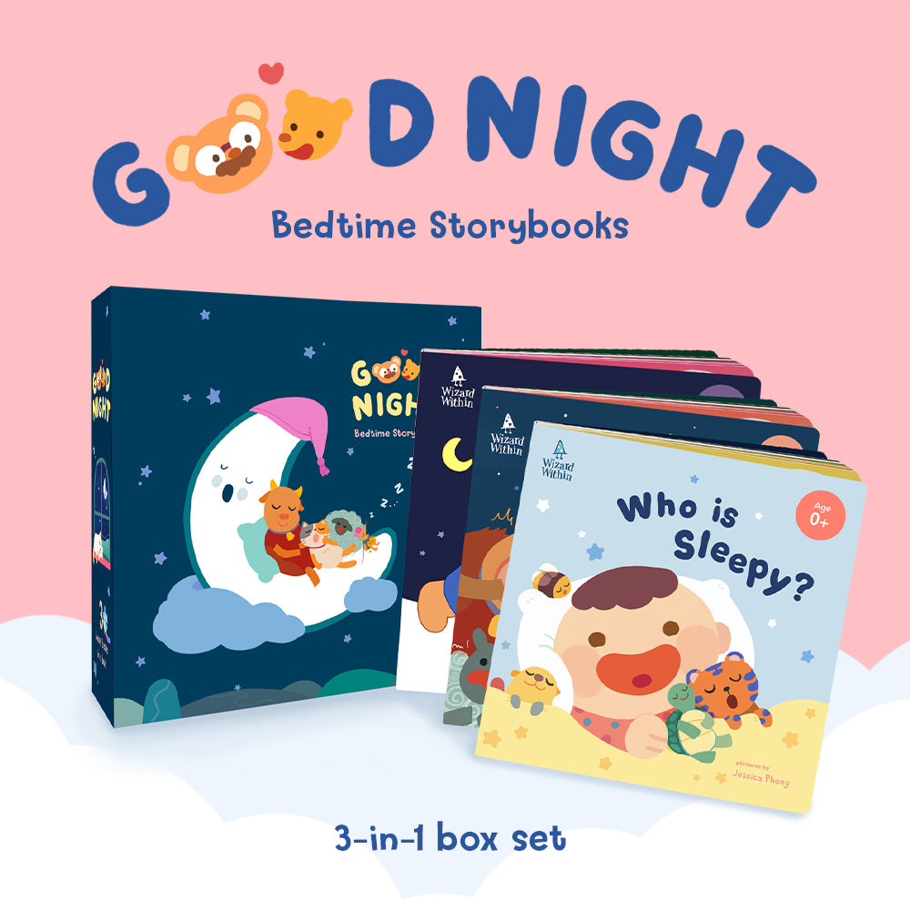 Wizard Within Baby Gift Set Goodnight Bedtime Storybooks 3-in-1 Box Se ...