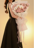 Elegant Romance Pink blooms Bouquet (Klang Valley Delivery)