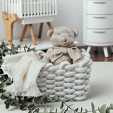 Angeliz Pa&Ma Bunny Toothbox Memory Basket 8pcs Set - Pink (Klang Valley Delivery Only)