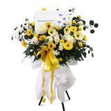 Farewell Funeral Wreath Flower Condolence Bouquet Arrangement (Klang Valley Delivery Only)