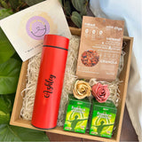 Personalised Wellness Box with Smart Temperature Thermos  (Nationwide Delivery)
