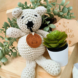Angeliz Knitted Brown Wooden Box 10pcs Set-Neutral ( Klang Valley Delivery)