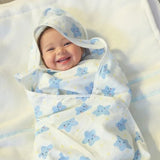 Angeliz Little Bear Snuggle Box Blue 8 pcs ( Klang Valley Delivery Only)