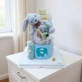 Angeliz My Little Star Kiwi Cakebox Hamper Set 12 Pcs- Neutral (Klang Valley Delivery)