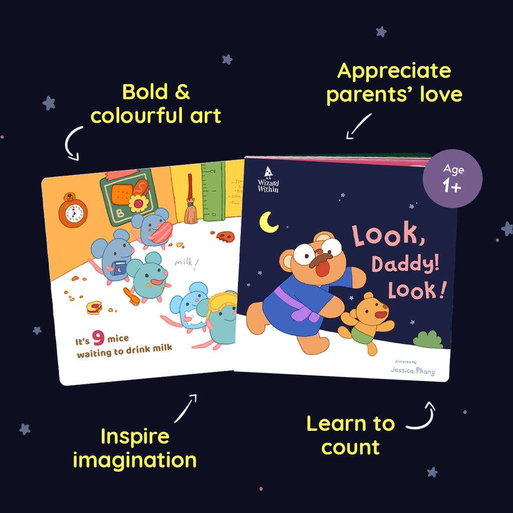 Wizard Within Baby Gift Set Goodnight Bedtime Storybooks 3-in-1 Box Se ...