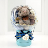 Angeliz Wishing Balloon Lucky Bunny Baby Hamper Set 11 Pcs-Blue ( Nationwide Delivery)