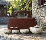 Sipping Serenity Tea Set (Dark Brown) (Klang Valley Delivery Only)