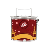 BDARI Tiffin Carrier - Zodiac Garden - Snack (Nationwide Delivery)