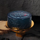 Sport Car Tyre Theme Cake - Father's Day Flowers & Gifts 2026