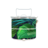 BDARI Tiffin Carrier - Green Leaves (Nationwide Delivery)